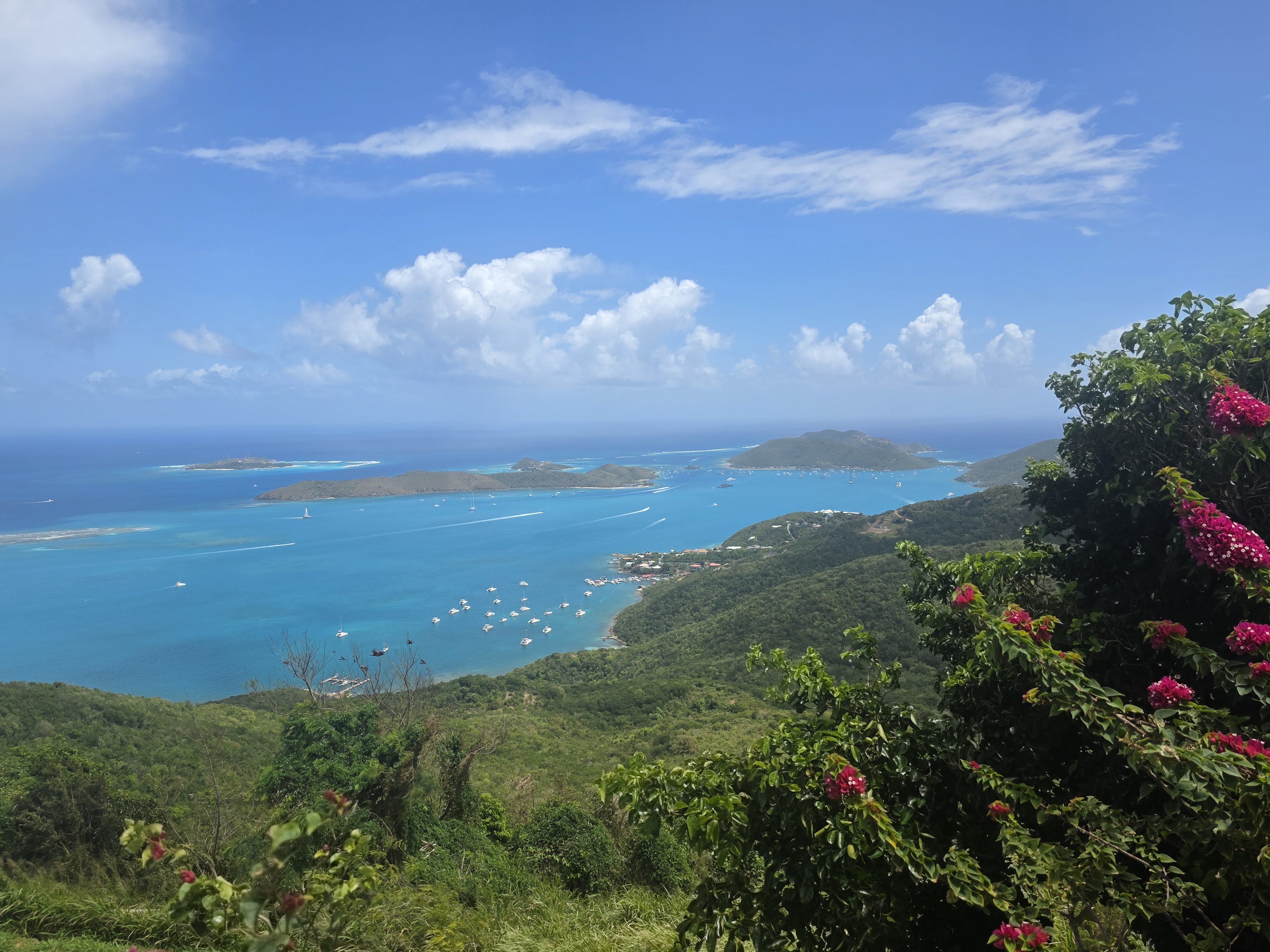 North Sound views from Hog Heaven